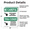 Signmission Safety Culture Sign, 5 in Width, Vinyl Decal, Rectangle, Bilingual OS-2PACK-BC-D-57-L-10031 - alternate 6